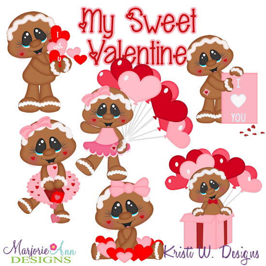 My Sweet Valentine Exclusive SVG Cutting Files + Clipart - Click Image to Close